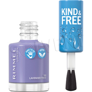 Rimmel Kind & Free lak na nehty odstín 153 Lavender Light 8 ml