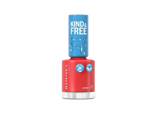 Rimmel Kind & Free lak na nehty odstín 155 Sunset Soar 8 ml