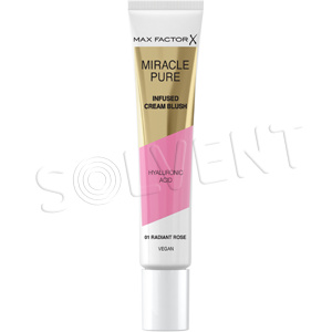 Max Factor Miracle Pure krémová tvářenka odstín 01 Radiant Rose 15 ml