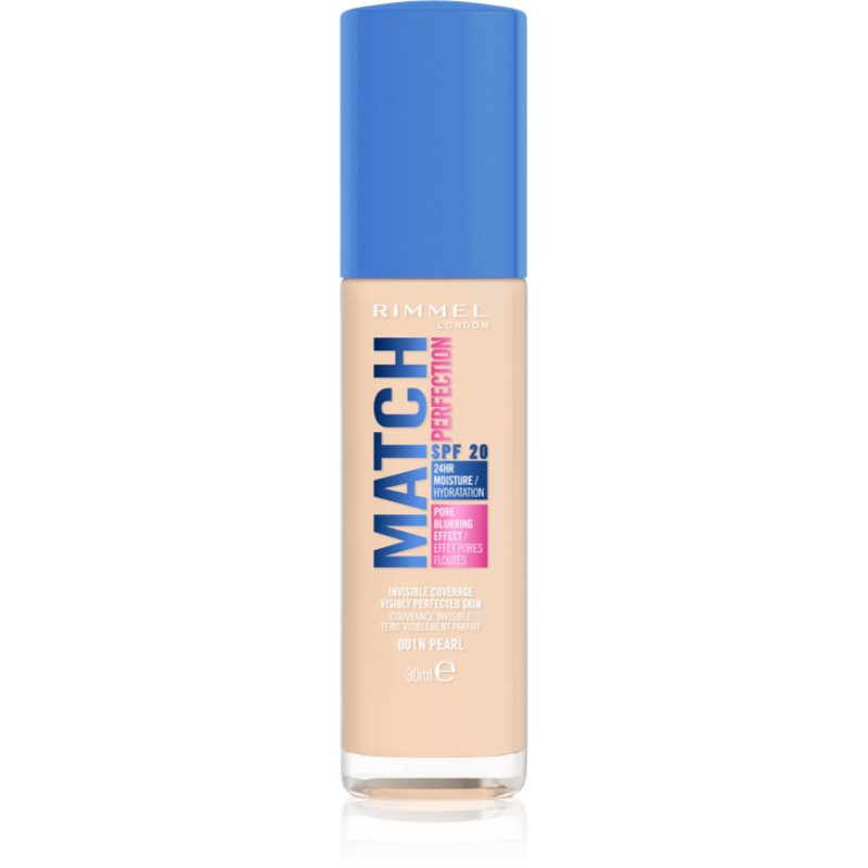 Rimmel London Match Perfection make-up 001N Pearl 30 ml
