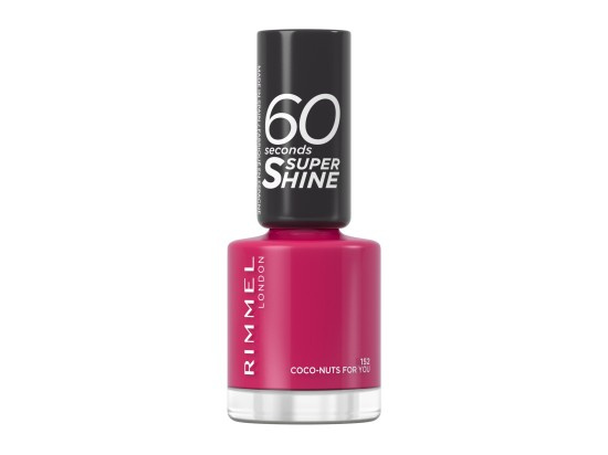 Rimmel 60 Seconds Super Shine lak na nehty odstín 152 Coconuts For You 8 ml