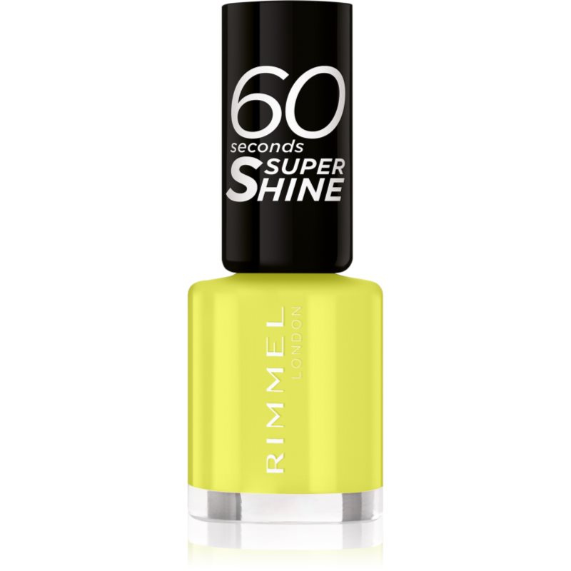 Rimmel 60 Seconds Super Shine lak na nehty odstín 155 Beach Breeze Please 8 ml