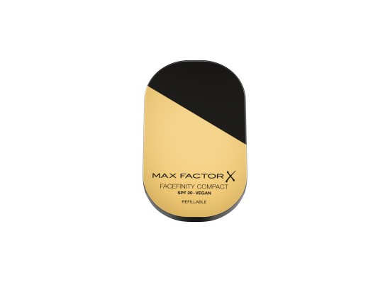 Max Factor Facefinity Refillable kompaktní matující make-up SPF 20 odstín 003 Natural Rose 10 g
