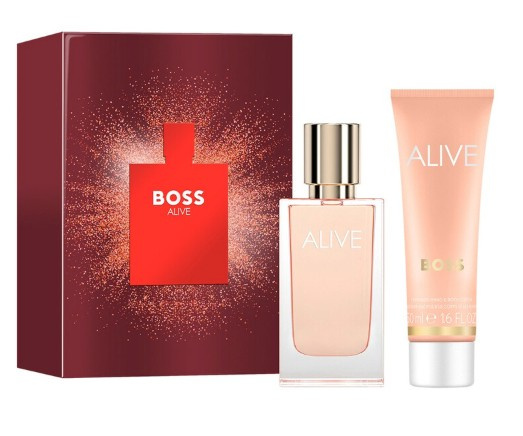 HUGO BOSS  Alive EDP 30 ml + tělové mléko 50 ml Dárkové balení