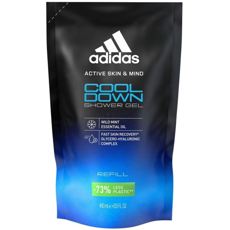 Adidas Cool Down sprchový gel, náhradní náplň