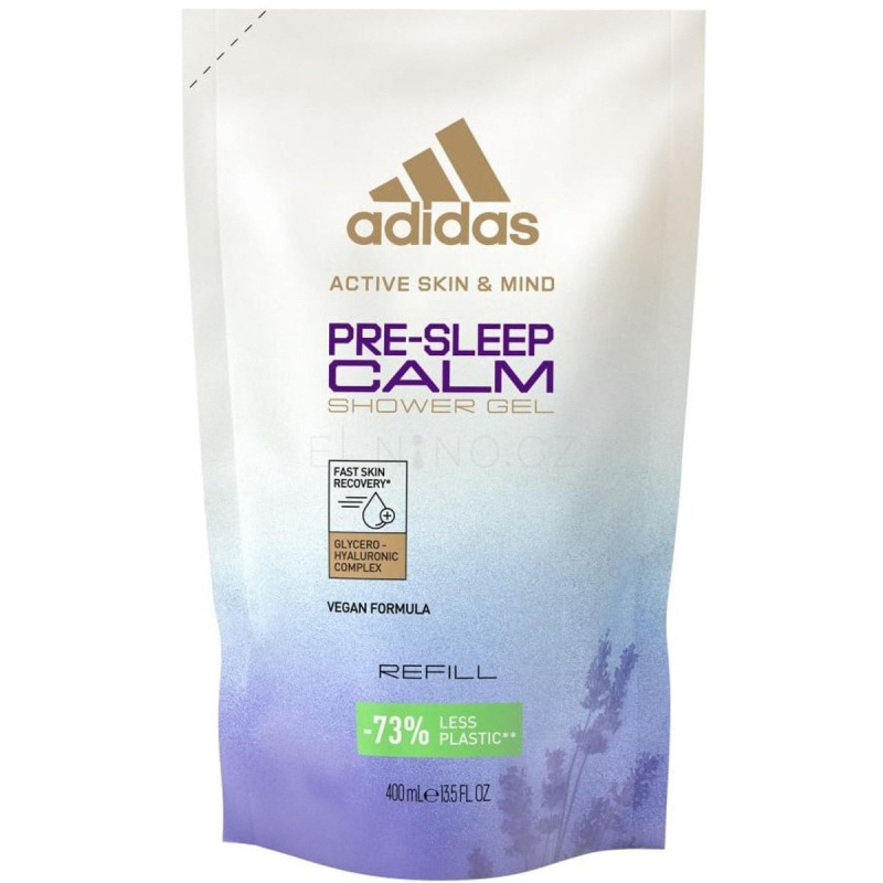 Adidas Pre-Sleep Calm sprchový gel, náhradní náplň