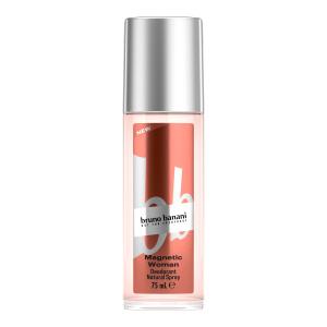 Bruno Banani Magnetic Woman parfémovaný tělový sprej pro ženy 75 ml