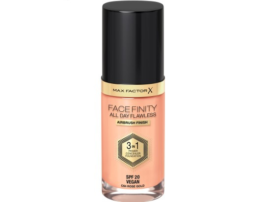 Max Factor Facefinity All Day Flawless dlouhotrvající make-up SPF 20 odstín 64 Rose Gold 30 ml