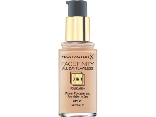 Max Factor Facefinity All Day Flawless dlouhotrvající make-up SPF 20 odstín C50 Natural Rose 30 ml