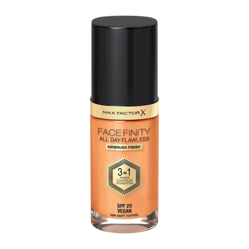 Max Factor Facefinity All Day Flawless dlouhotrvající make-up SPF 20 odstín 84 Soft Toffee 30 ml