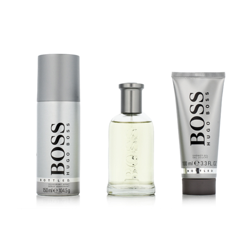 Hugo Boss Boss Bottled EDT 100 ml + SG 100 ml + DEO ve spreji 150 ml M