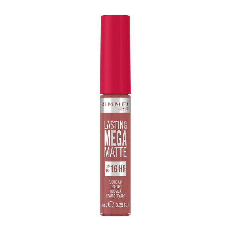 Rimmel Lasting Mega Matte lehká tekutá matná rtěnka 16h odstín Blush 7,4 ml