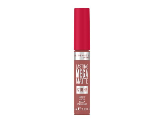 Rimmel Lasting Mega Matte lehká tekutá matná rtěnka 16h odstín Blush 7,4 ml