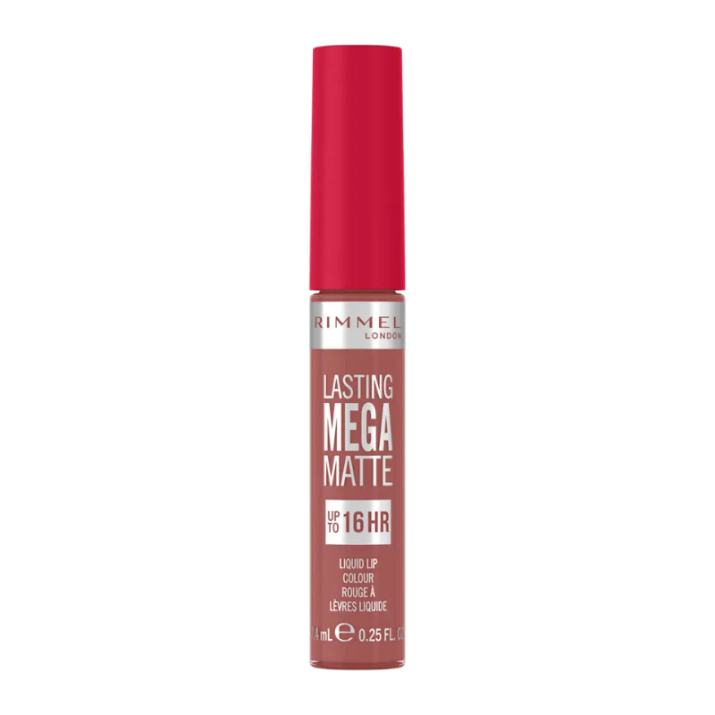 Rimmel Lasting Mega Matte lehká tekutá matná rtěnka 16h odstín Blush 7,4 ml