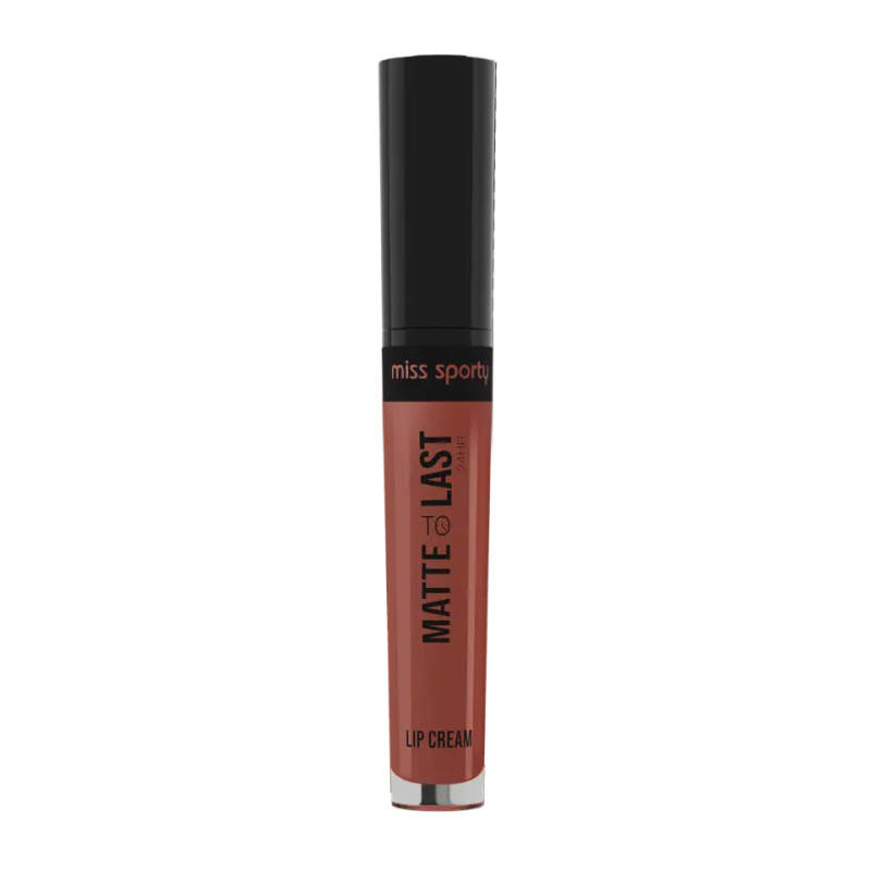 miss sporty Tekutá rtěnka Matte to Last 24h Lip Cream 600 Sensational Chocolate