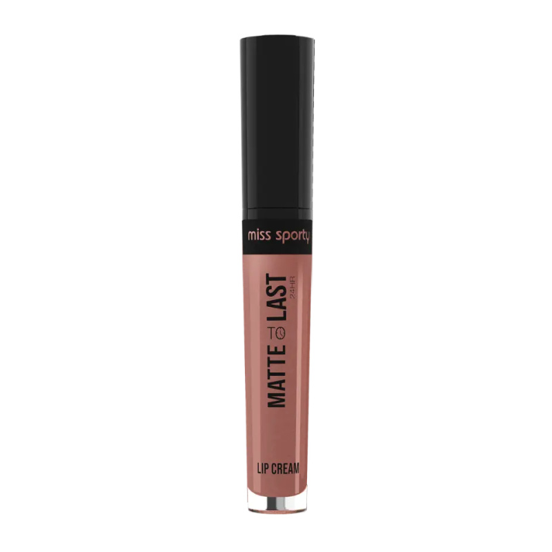 miss sporty Tekutá rtěnka Matte to Last 24h Lip Cream 500 Dazzling Nude