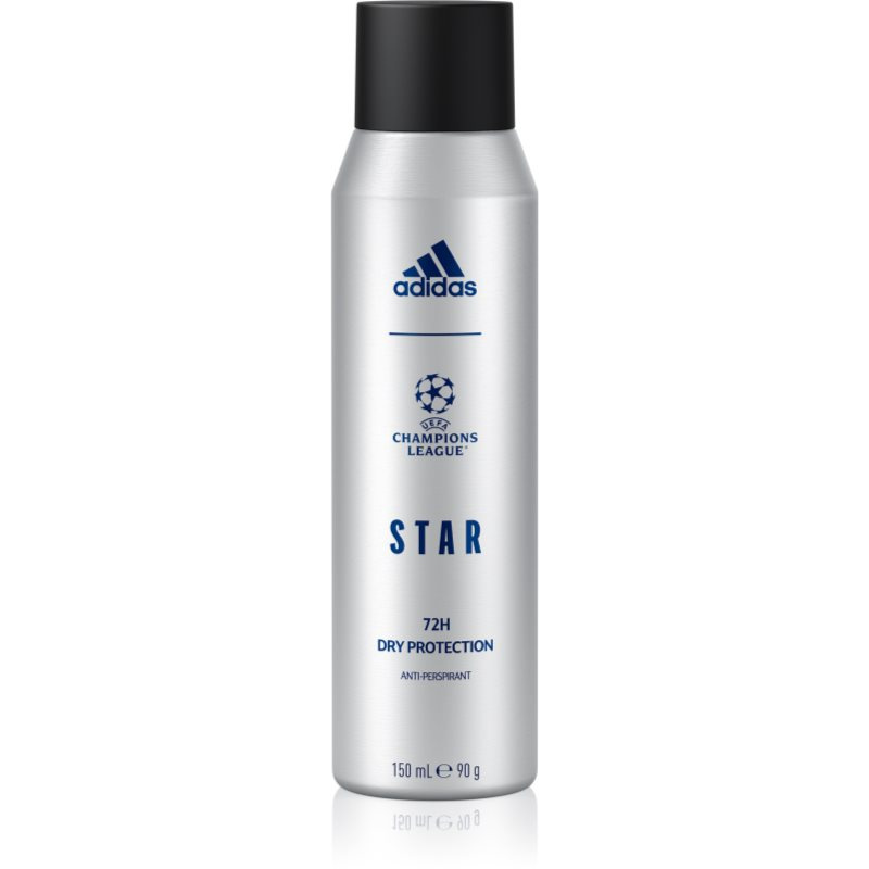 Adidas UEFA Champions League Star antiperspirant ve spreji 72h pro muže 150 ml