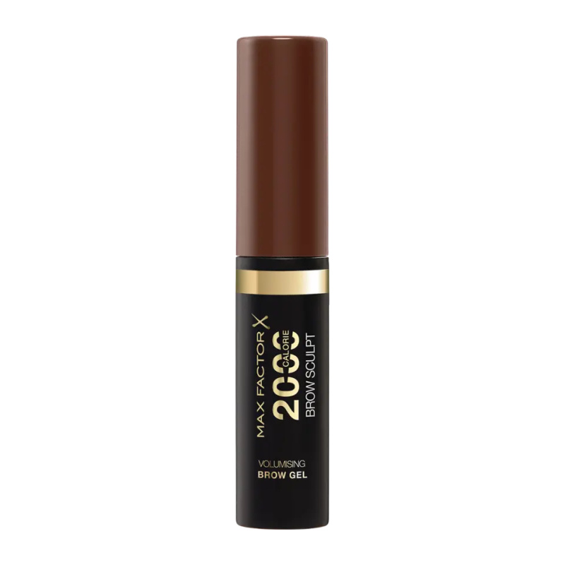 Max Factor 2000 Calorie Brow Sculpt gel na obočí odstín 004 Black Brown 4,5 ml