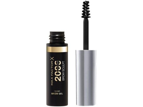 Max Factor 2000 Calorie Brow Sculpt gel na obočí odstín 000 Clear 4,5 ml
