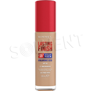 Rimmel Lasting Finish 35H Hydration Boost hydratační make-up SPF 20 odstín 103 True Ivory 30 ml