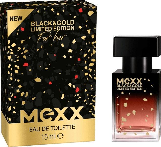 Mexx edt 15ml Black & Gold