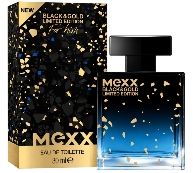 Mexx edt MEN 30ml Black & Gold