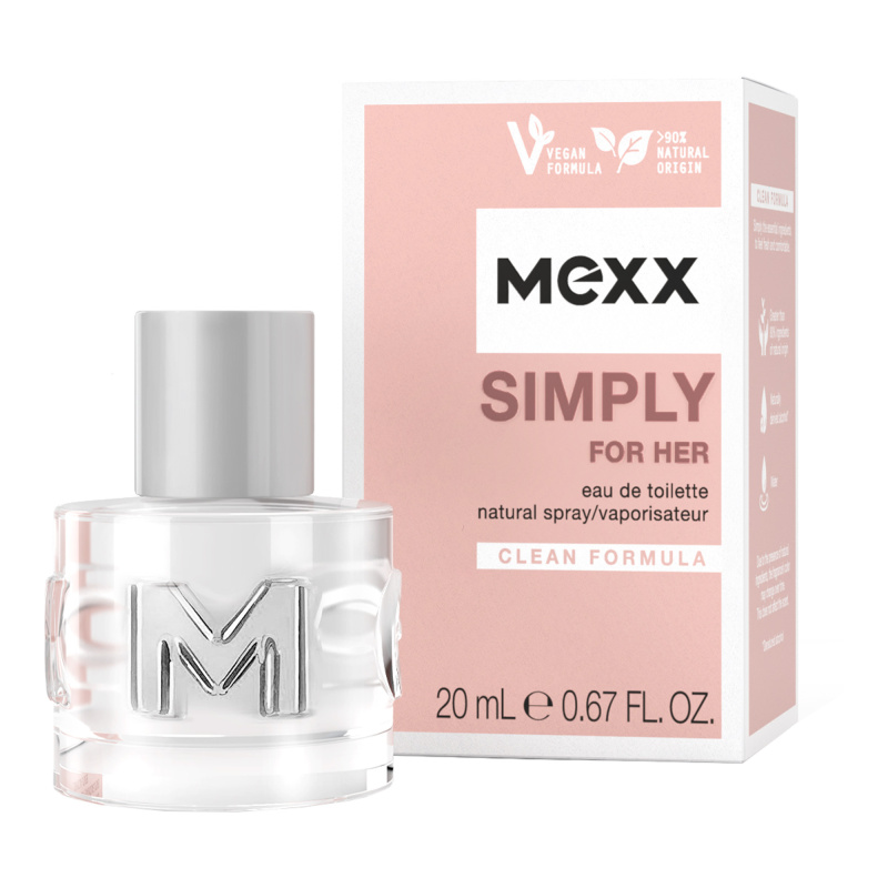 Mexx Simply For Her New toaletní voda pro ženy 40 ml