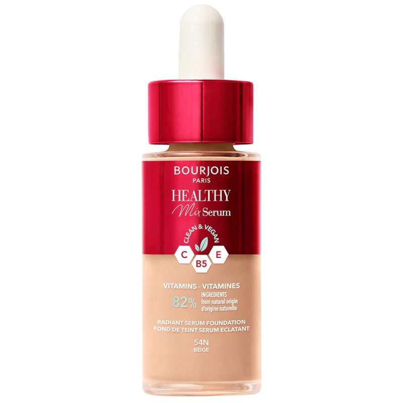 Bourjois Healthy Mix lehký make-up pro přirozený vzhled odstín 54N Beige 30 ml