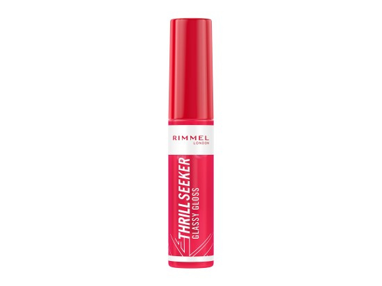 Rimmel Thrill Seeker Glassy Gloss lesk na rty pro větší objem odstín 600 Berry Glace 10 ml