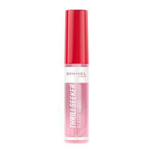 Rimmel Thrill Seeker Glassy Gloss lesk na rty pro větší objem odstín 100 Coco Suga 10 ml