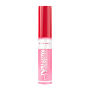 Rimmel Thrill Seeker Glassy Gloss lesk na rty pro větší objem odstín 150 Pink Candy 10 ml