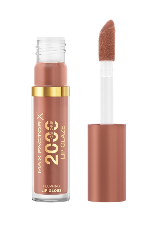 Max Factor 2000 Calorie lesk na rty pro větší objem odstín 150 Caramel Swish 4,4 ml