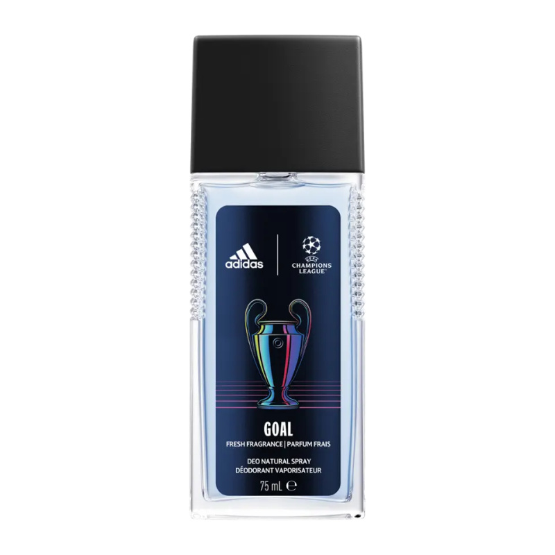 Adidas UEFA Champions League Goal deodorant s rozprašovačem pro muže 75 ml