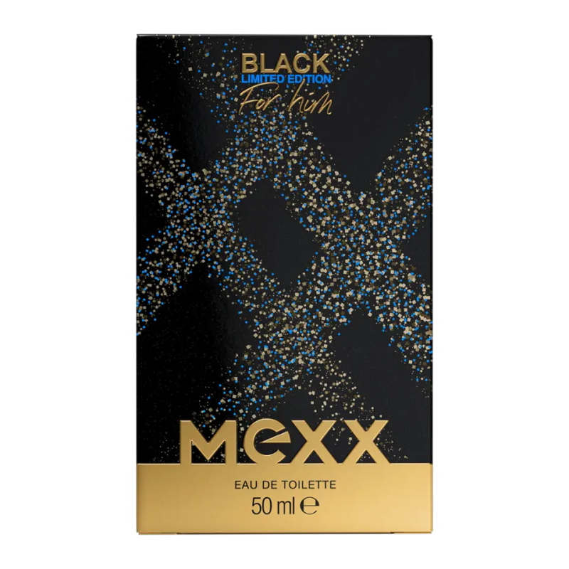Mexx Black Man toaletní voda pro muže 50 ml