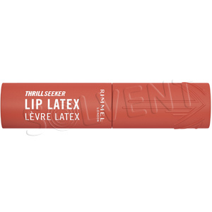 Rimmel Thrill Seeker Lip Latex tekutá rtěnka odstín 200 So Peachy 6 ml