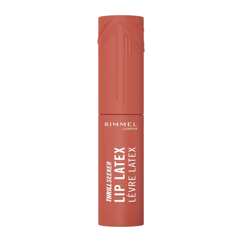 Rimmel Thrill Seeker Lip Latex tekutá rtěnka odstín 200 So Peachy 6 ml