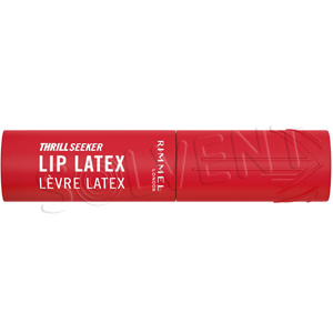 Rimmel Thrill Seeker Lip Latex tekutá rtěnka odstín 400 Rimmel Red 6 ml