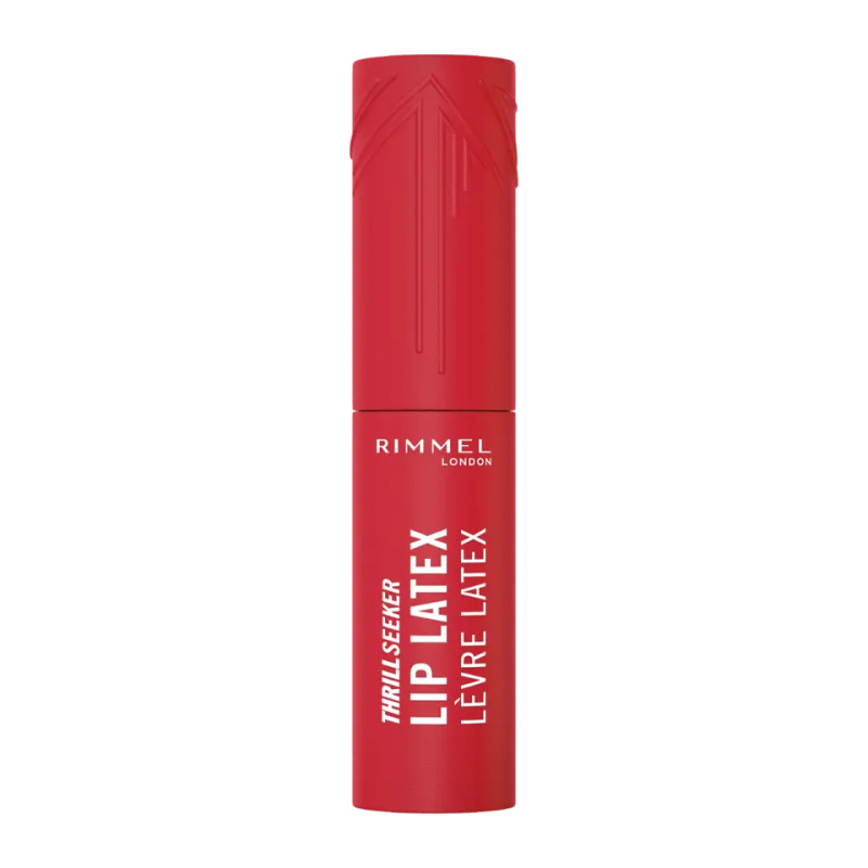 Rimmel Thrill Seeker Lip Latex tekutá rtěnka odstín 400 Rimmel Red 6 ml