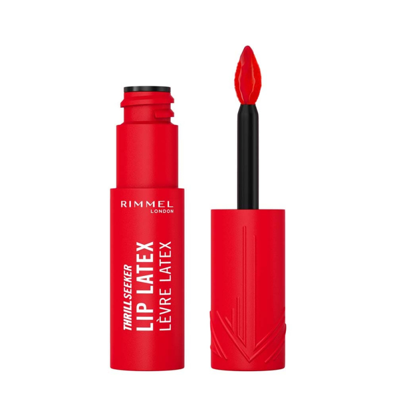 Rimmel Thrill Seeker Lip Latex tekutá rtěnka odstín 350 Spicy 6 ml