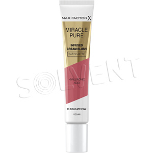 Max Factor Miracle Pure krémová tvářenka odstín 05 Delicate Pink 15 ml