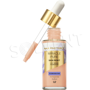 Max Factor Miracle Pure Skin Reset pečující make-up odstín 10-30 Fair 30 ml