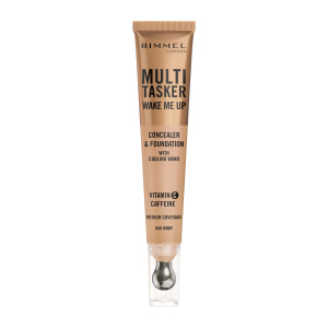 Rimmel Multi-Tasker Wake Me Up make-up a korektor pro rozjasnění pleti odstín 40 Ivory 20 ml