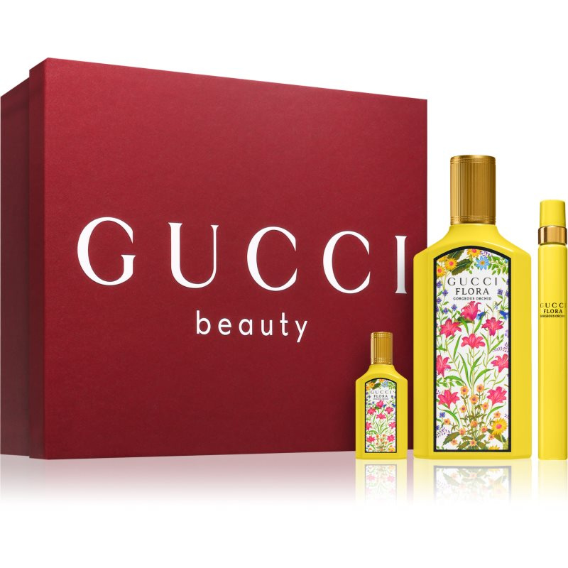 Gucci Flora Gorgeous Orchid dárková sada pro ženy