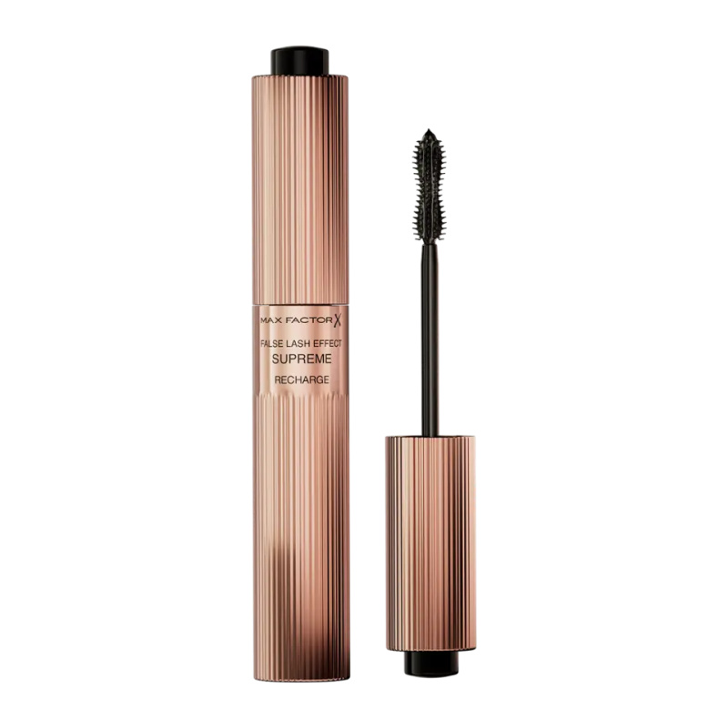 Max Factor False Lash Effect Supreme Recharge řasenka pro efekt umělých řas odstín Black 8 ml