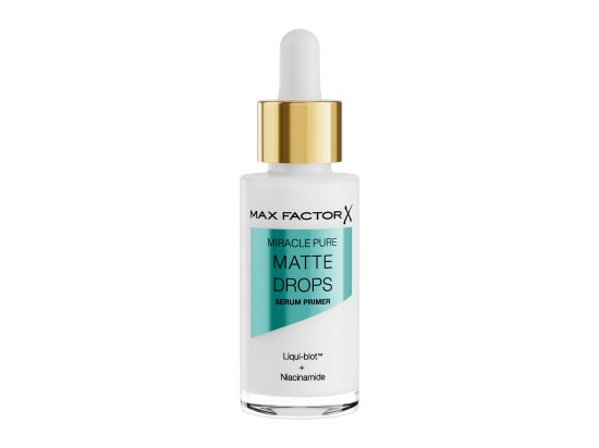 Max Factor Miracle Pure Matte Drops podkladová báze pro vyhlazení a zmatnění pleti 30 ml