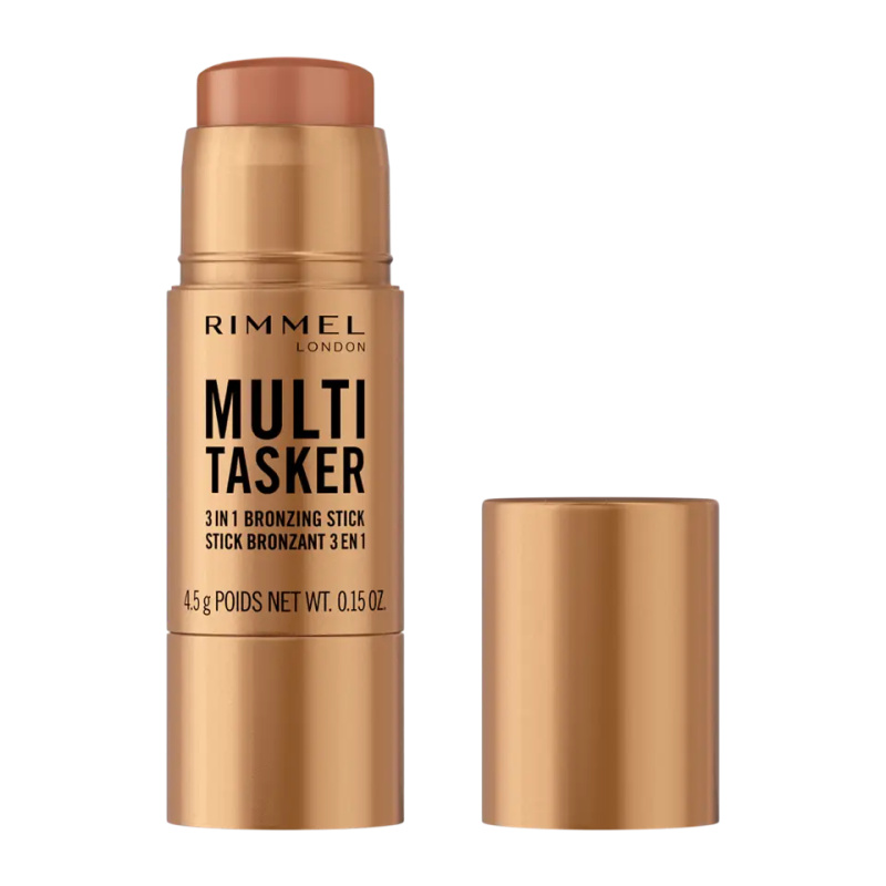 Rimmel 3 v 1 bronzer v tyčince Multi-Tasker (3 in 1 Bronzing Stick) 02
