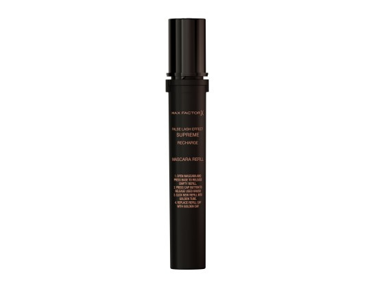 Max Factor False Lash Effect Supreme Recharge Refill řasenka pro efekt umělých řas náhradní náplň odstín Black 8 ml