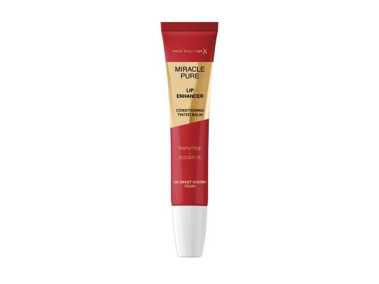 Max Factor Miracle Pure Lip Enhancer hydratační lesk na rty odstín 030 Sweet Cherry 12 ml