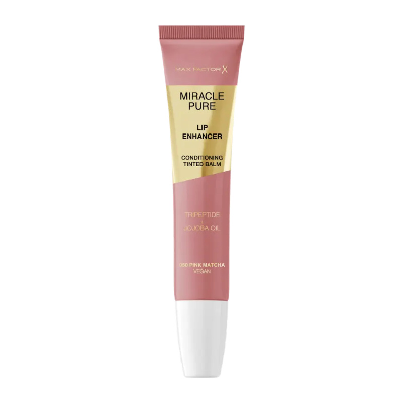 Max Factor Miracle Pure Lip Enhancer hydratační lesk na rty odstín 050 Pink Matcha 12 ml