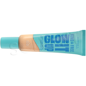 Rimmel Kind & Free Glow It Up lehký hydratační make-up odstín 010 Rose Ivory 30 ml